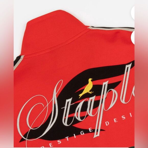 STAPLE Prestige Track Jacket. New w tags - sz L Men’s - SOLD OUT EVERYWHERE! - Picture 3 of 4